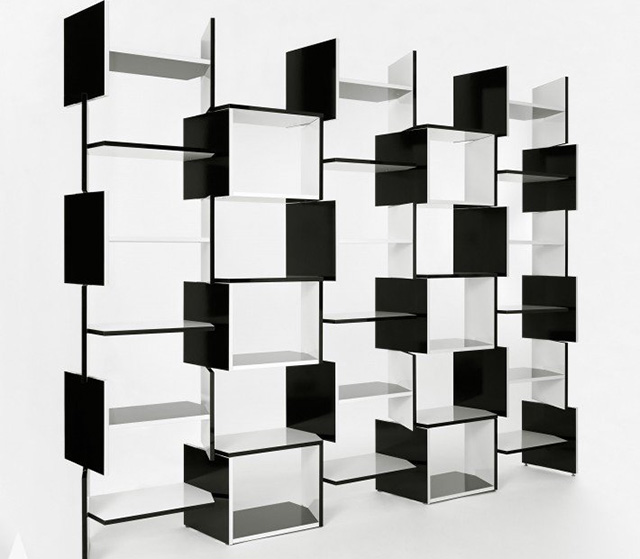 X System Bookcase/Shelving System by Jan Vacek